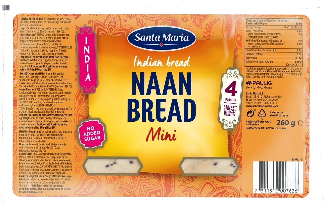 Naan Bread Mini