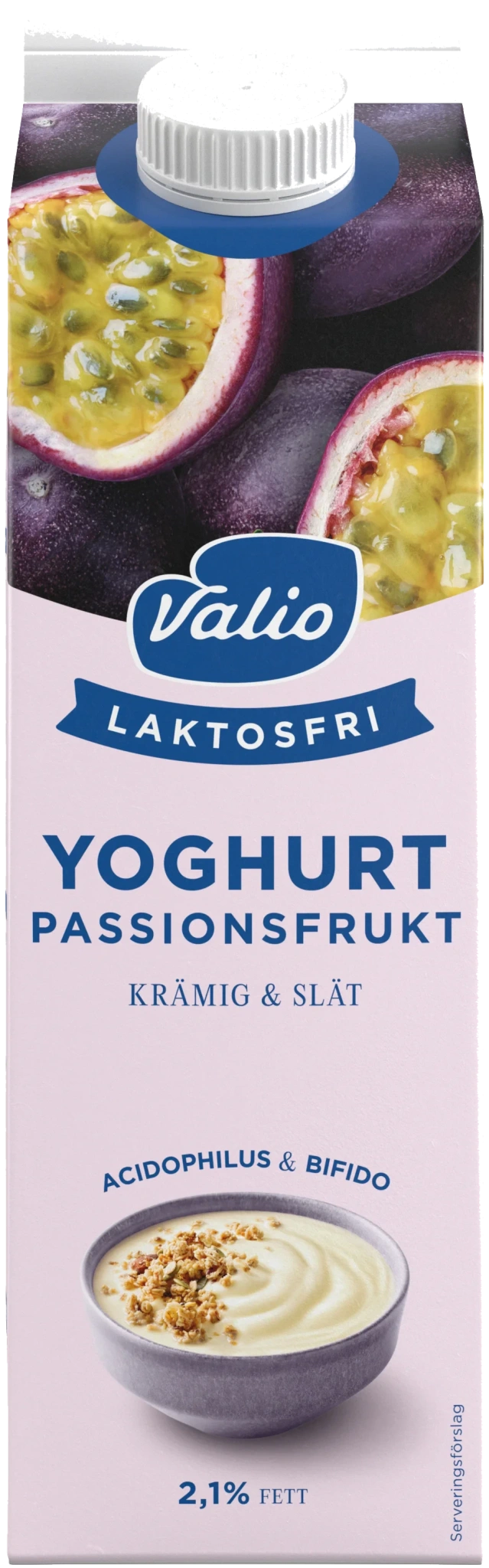 Laktosfri Yoghurt Passion 2,1%