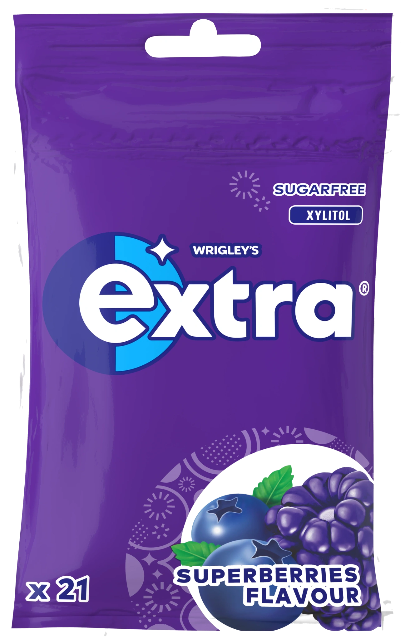Tuggummi Superberries