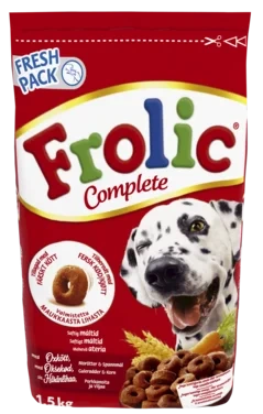 Frolic® Oksekjøtt Tørrför 1.5kg