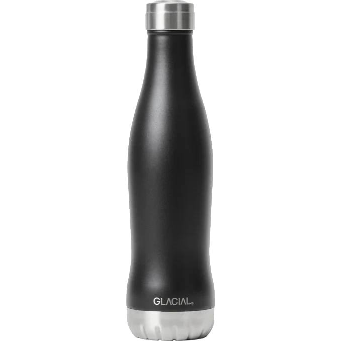 Vattenflaska Matte Black 600 ml