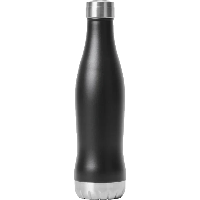 Vattenflaska Matte Black 600 ml