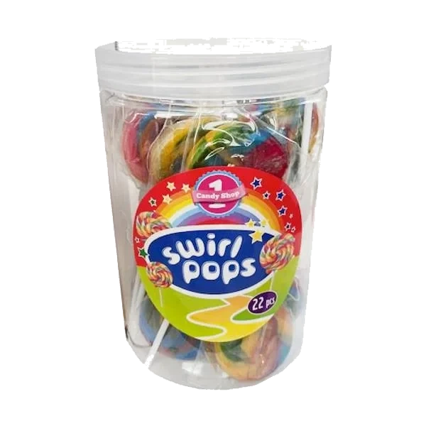 Swirl Pops med Fruktsmak - 22stk