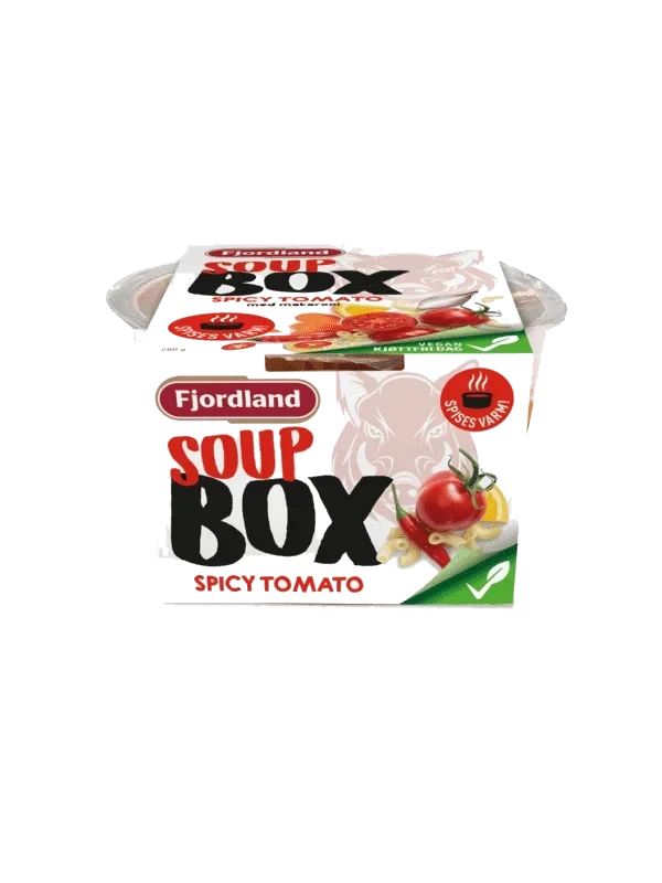 Fjordland Box Spicy Tomato Soup 280g