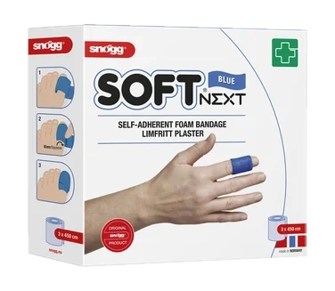 Soft Next 3cmx4,5m Blue