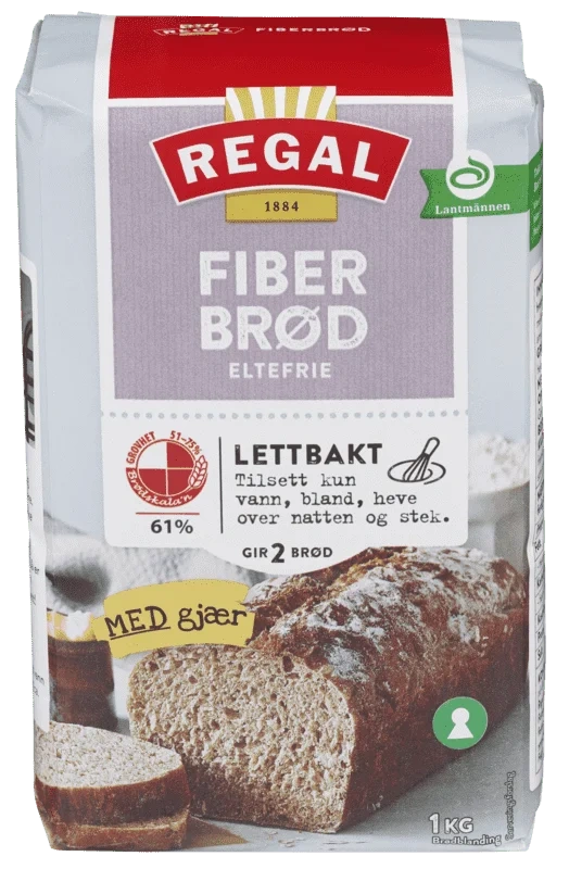Regal Eltefrie Fiberbrød 1kg