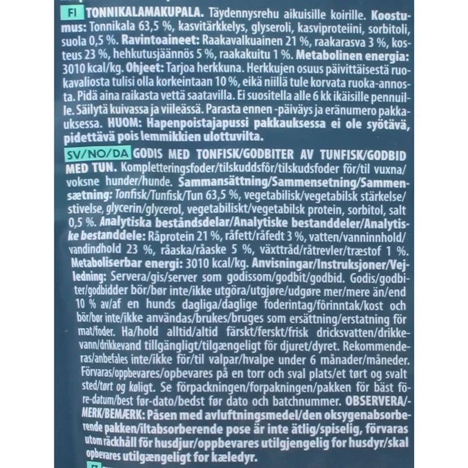 Hundgodis Tunabites