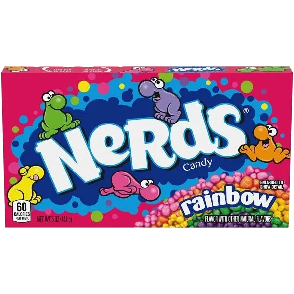 Nerds Rainbow Videobox 141 g DATOVARE