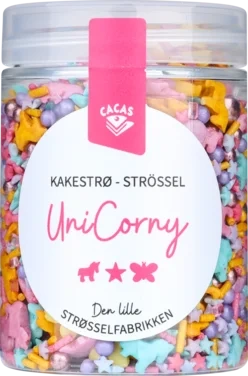 Kakestrø Enhjørning Unicorny 80g Cacas