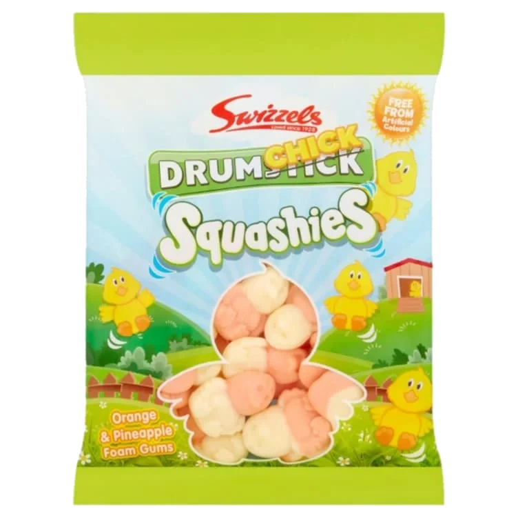 Drumchick Squashies 160g Swizzels
