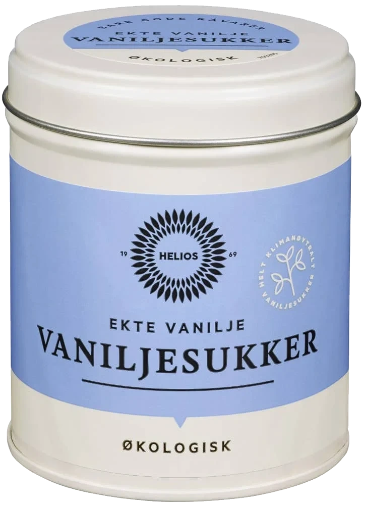 Økologisk vaniljesukker
