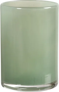 Lysholder Glass 115x85mm Silky Grønn
