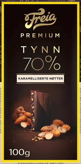 Premium Karamellisterte Mandler 100g