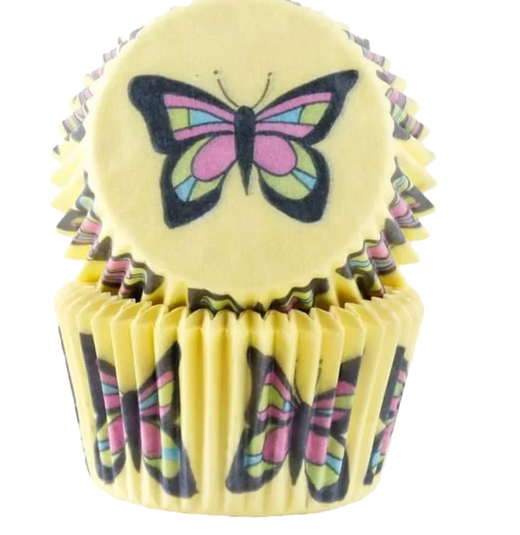 Muffinsformer Sommerfulg 50stk Cacas