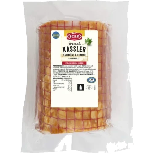 Kassler benfri ca 1kg Scan