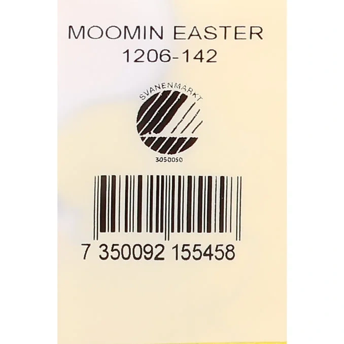 Servetter Mumin Gul Påsk 20-pack