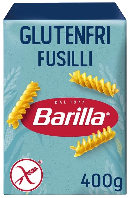 Barilla Pasta Fusilli Glutenfri 14x400g