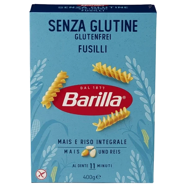 Barilla Pasta Fusilli Glutenfri 14x400g