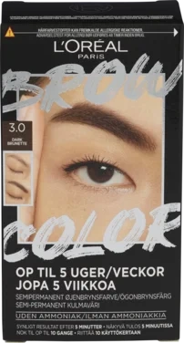 Loreal Paris Brow Color Kit Dark Brunette 3