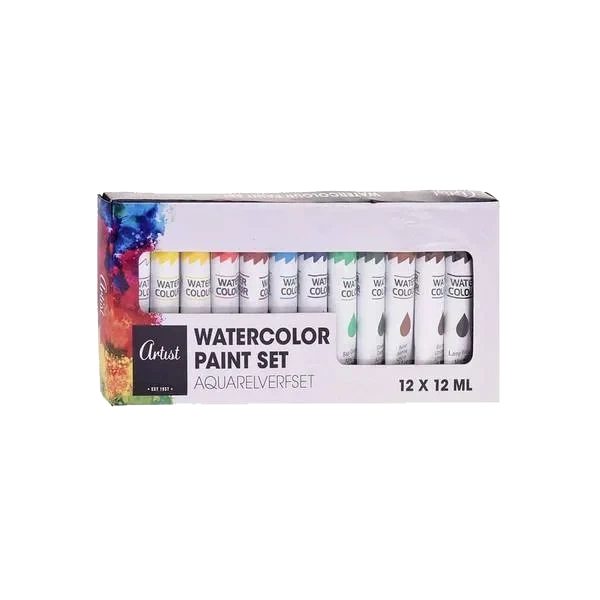 Watercolor Paint Set 12pcs