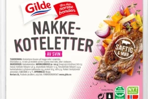 Nakkekotelett u/Svor 850g Pk