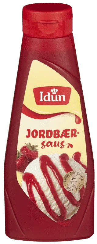 Idun Jordbærsaus 335g