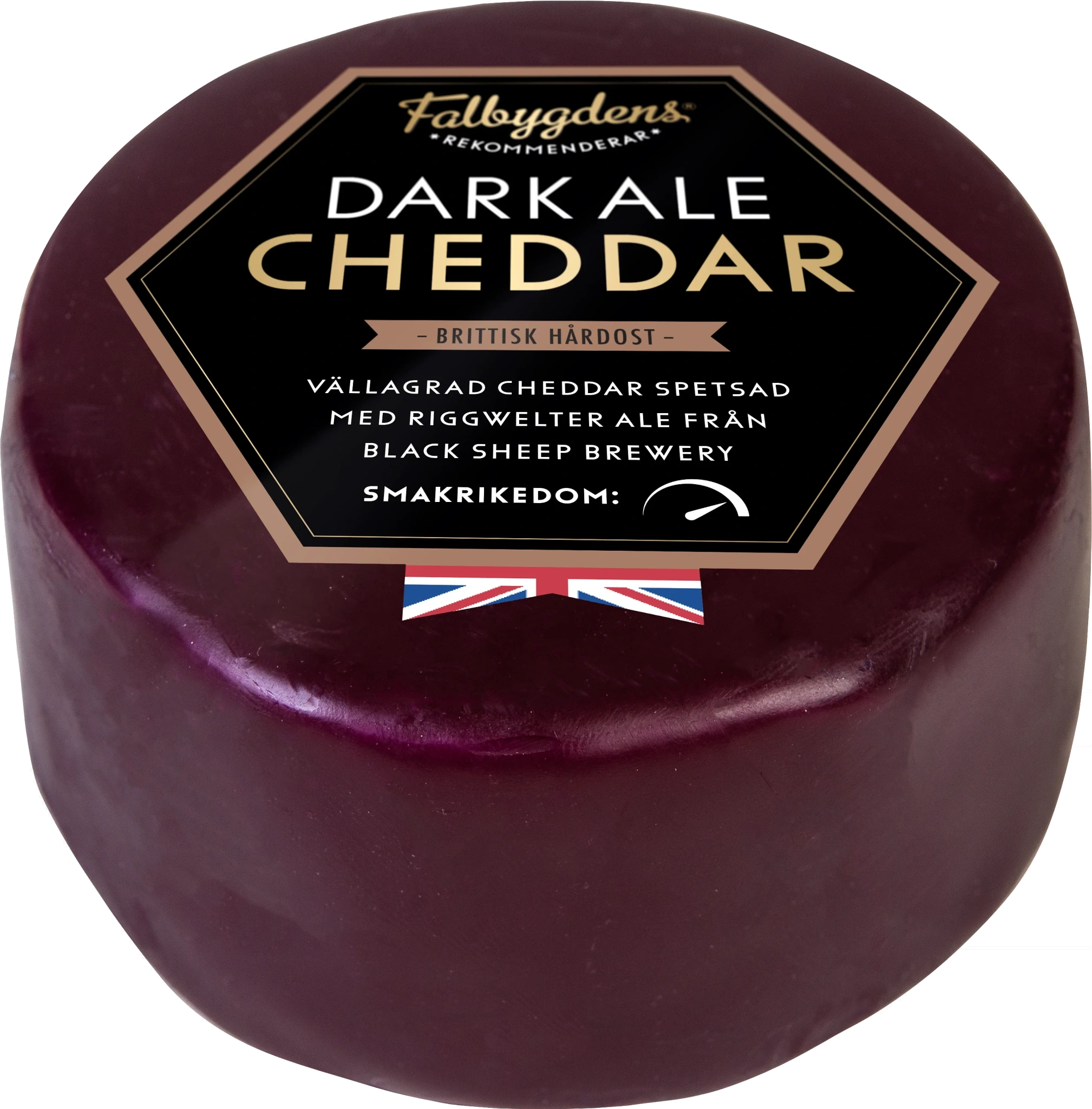 Cheddarpuck dark ale hårdost 200g
