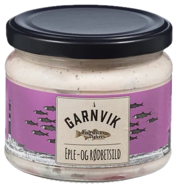 Eple- og Rødbetsild 300g Garnvik