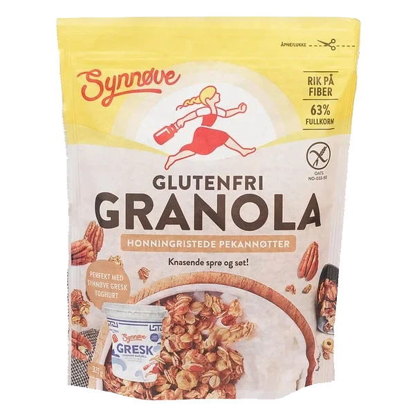 Granola Pekan Glutenfri 325g Synnøve