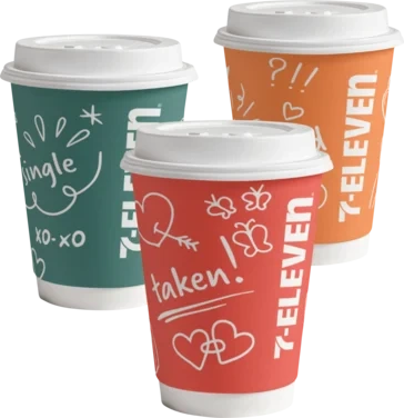 7-eleven Assorterte Kaffebeger 12oz Dw P2p, Kartong 500stk