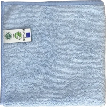 Rengjøringsklut, Abena Puri-line Basic, 32x32cm, Blå, Mikrofiber