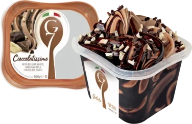 Cioccolatissimo 1l G7 Ekte Italiensk Iskrem