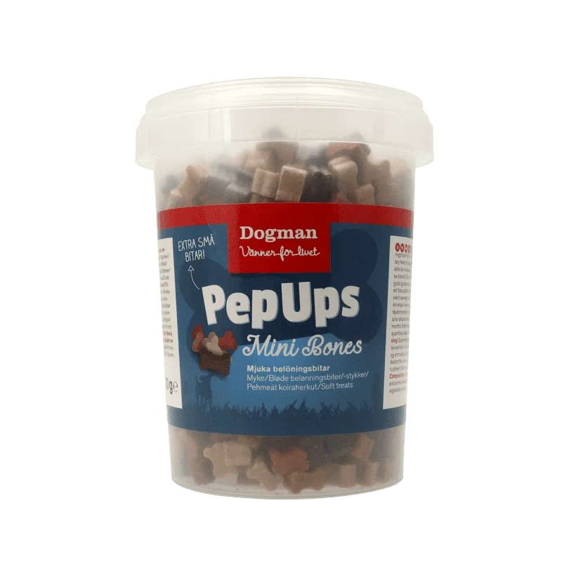 Pep Ups Mini Bones Kylling&Vilt 450g