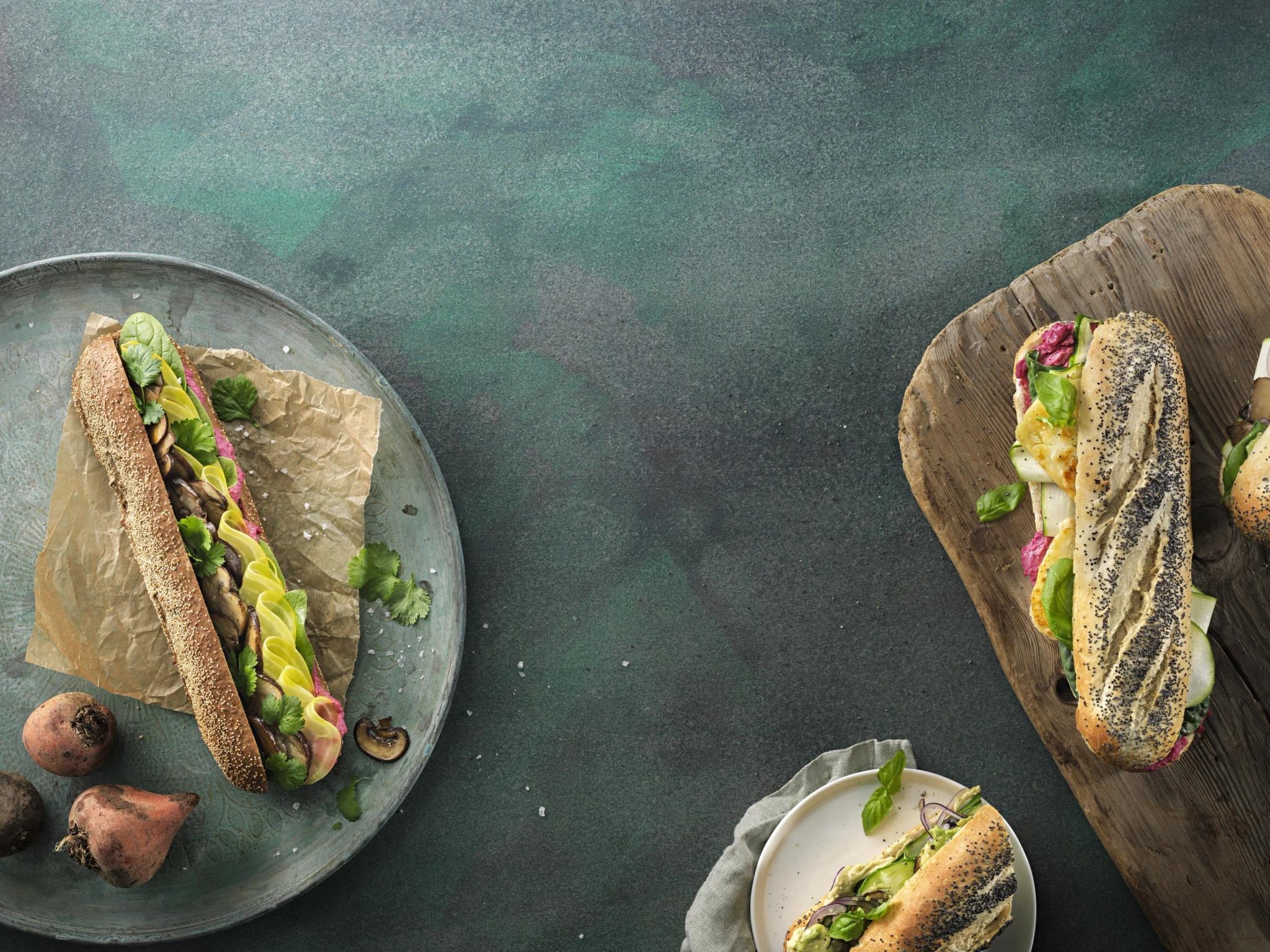 Baguette mörk vall
