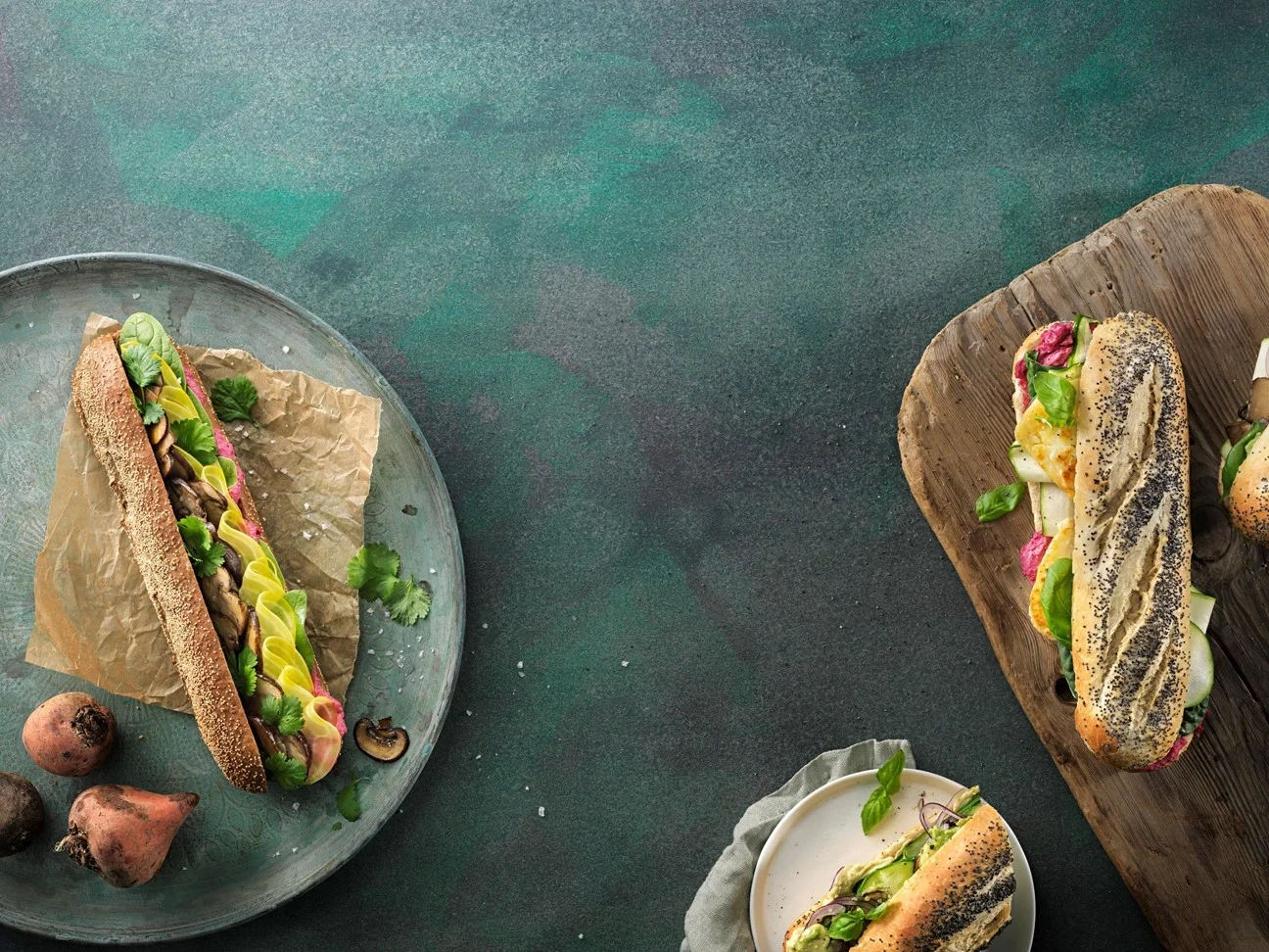 Baguette mörk vall