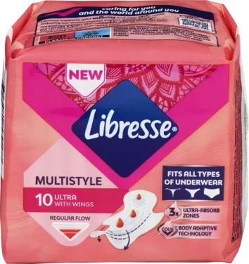 Libresse Bind Ultra Multistyle 10stk