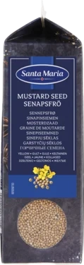 Sennepsfrø Gule 640g Santa Maria