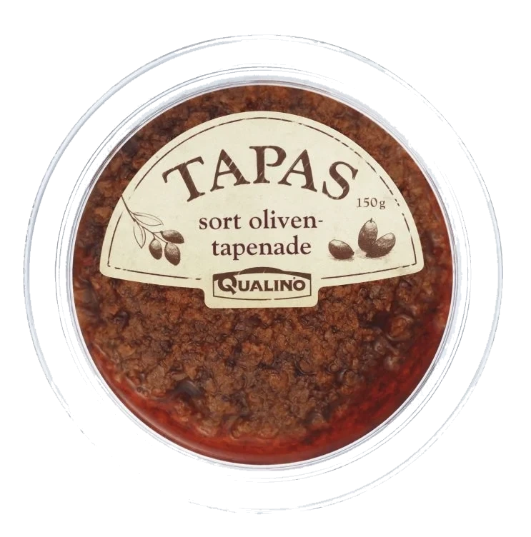 Tapenade Oliven Sort 150g Tapas Qualino