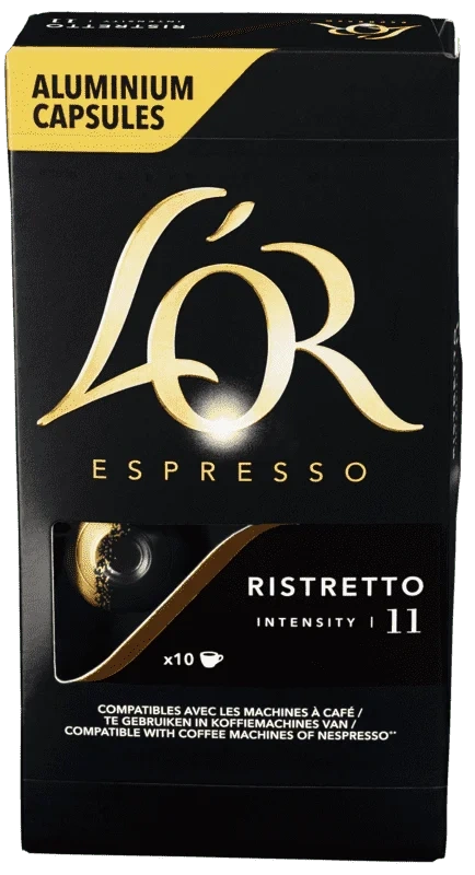 L'Or Kaffekapsler Ristretto Utz 10stk