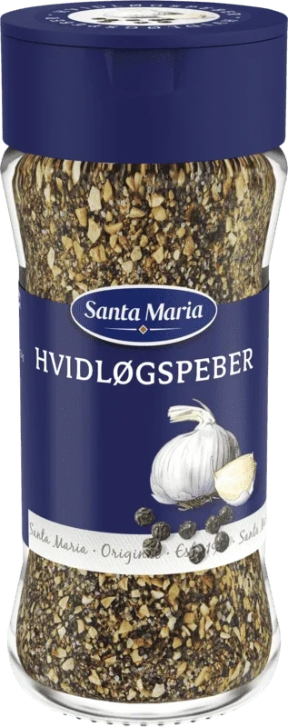 Santa Maria Hvitløkspepper 90g