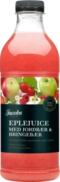 Eple&Jordbær Juice 1l Jacobs Utvalgte