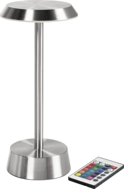 Led Lampe Trådløs 11,8x26 Nour Silver