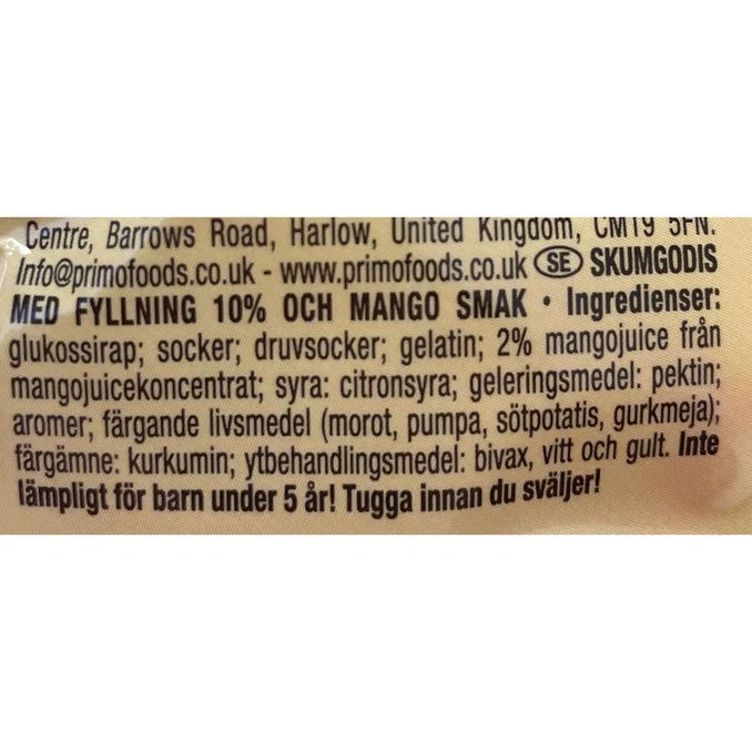 Godis Flavor Bomb Mango