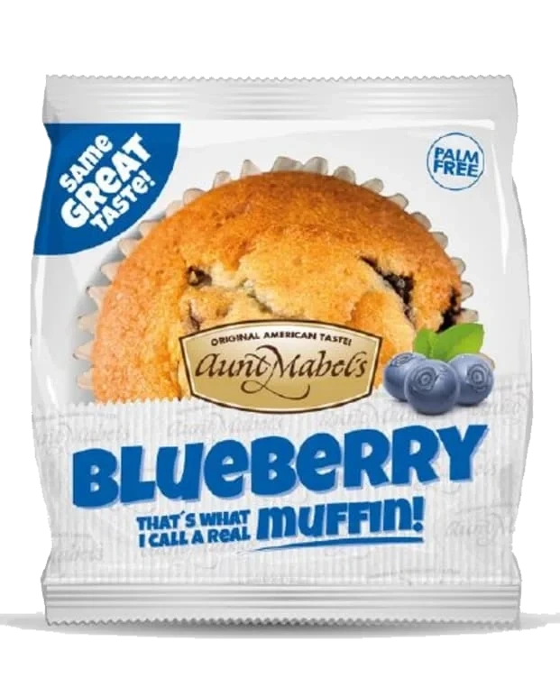 Blueberry Muffins 100g Aunt Mabels