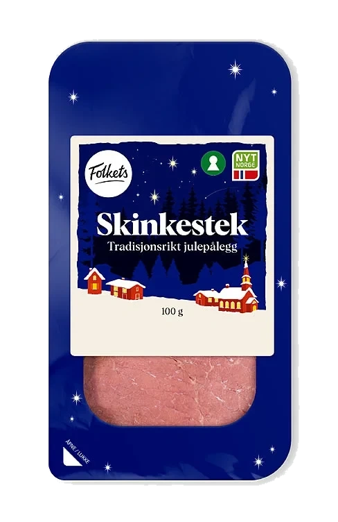 Skinkestek 100g Folkets