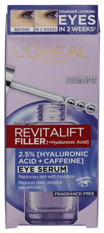 L'oreal Revitalift Filler Eye Serum 20ml