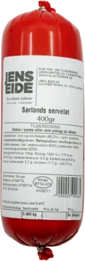 Sørlands Servelat 400g Jens Eide