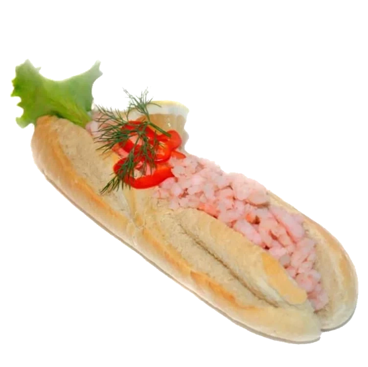 Baguette m/Reker pr stykk