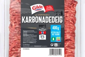 Karbonadedeig Storfe Usv 5% 400g Enh