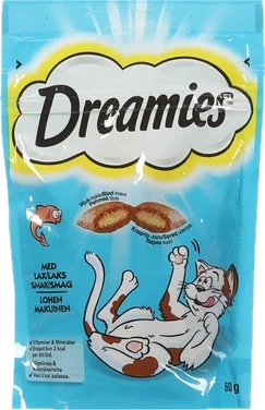 Dreamies Laks Kattesnacks 60g